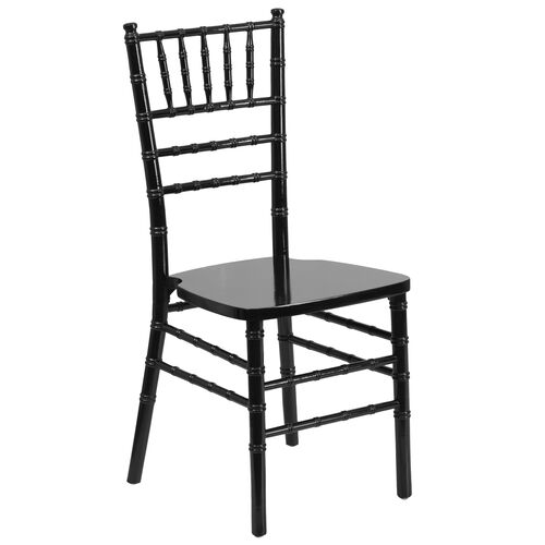 black chiavari chair