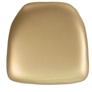 gold chiavari chair cushion